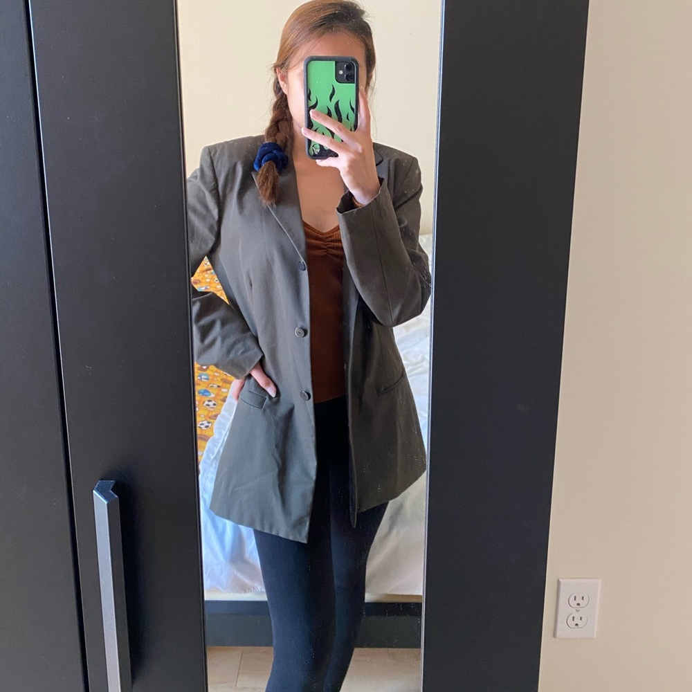 Khaki blazer